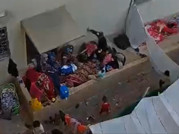 Россиянка показала видео с прячущимися в больнице Газы людьми