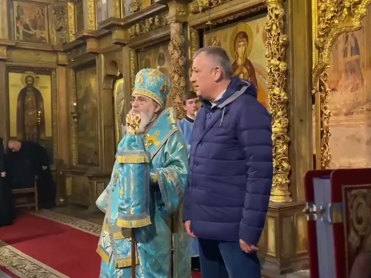 Дрозденко наградили знаком святого преподобного Александра Свирского