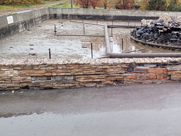 Жителей кузбасского города возмутило состояние фонтана