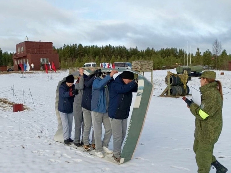 В Алакуртти состоялась военно-спортивная игра «Зарница»