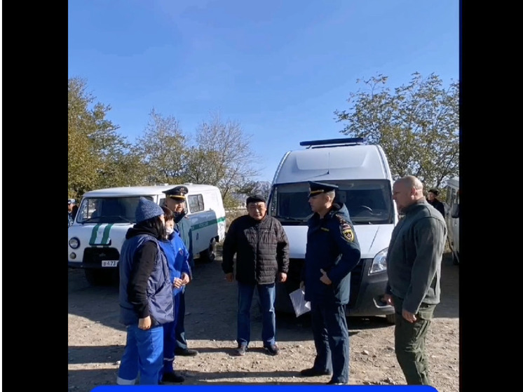  В Улуг-Хемском районе Тувы  устраняли условную ЧС на объектах ЖКХ и ТЭК