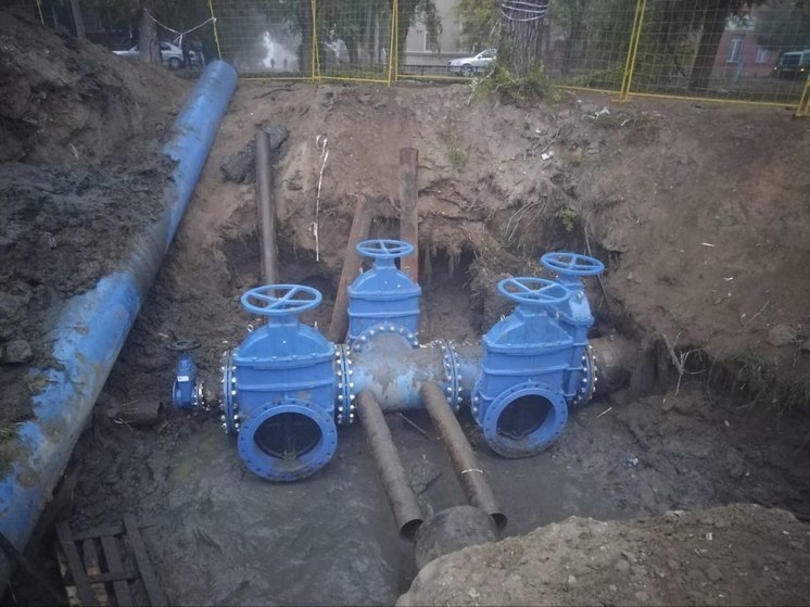 Подача воды в левобережной части Астрахани возобновляется