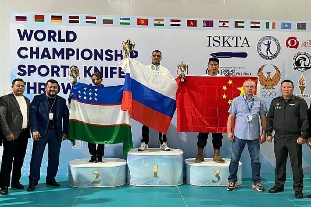 Спортсмен из Бурятии стал чемпионом мира по метанию ножа