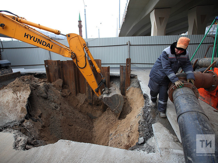 Водовод по улице Камая в Казани отремонтируют за 116,8 млн рублей