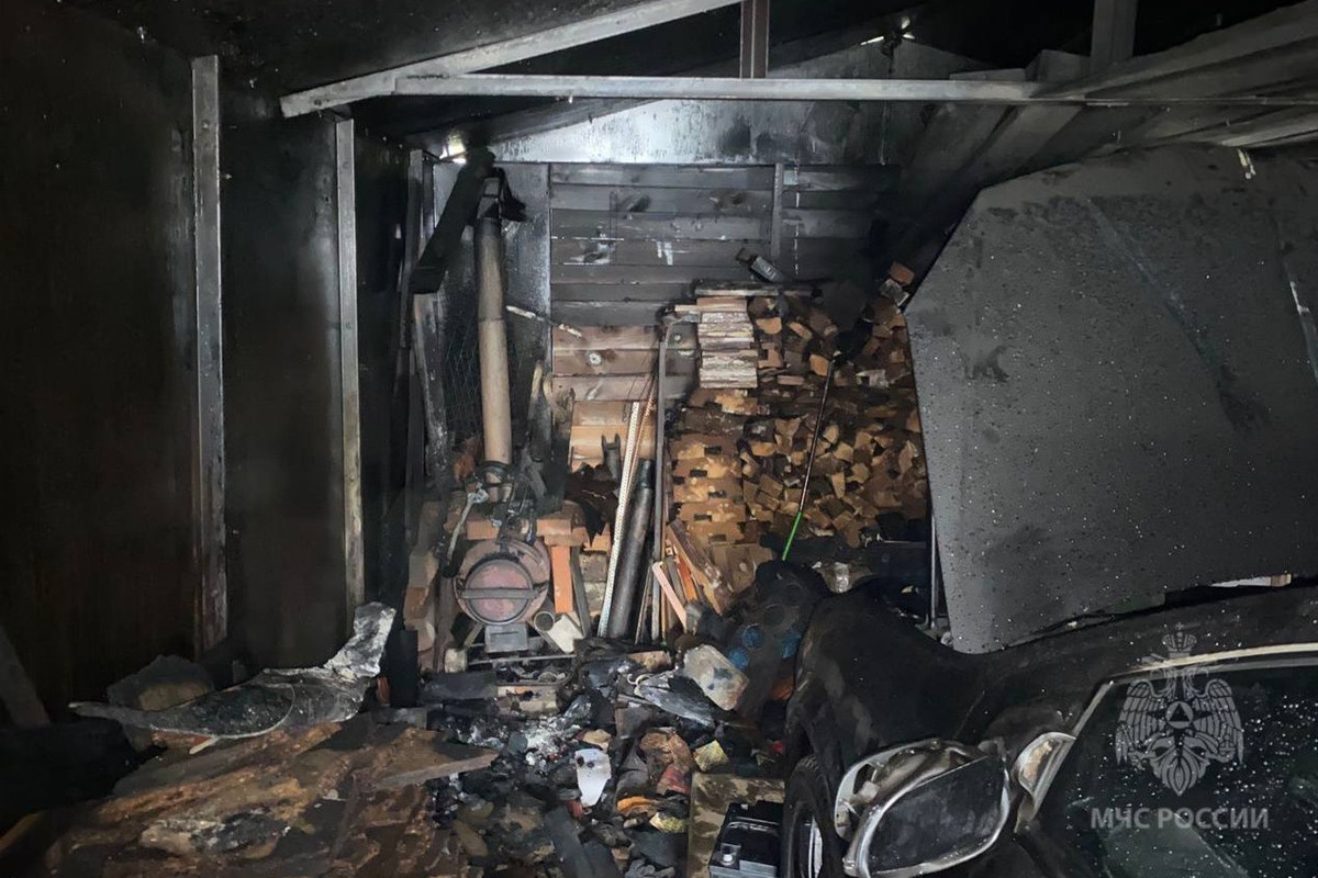 15 октября в Ивановской области горели чердак, гараж и автомобильное колесо
