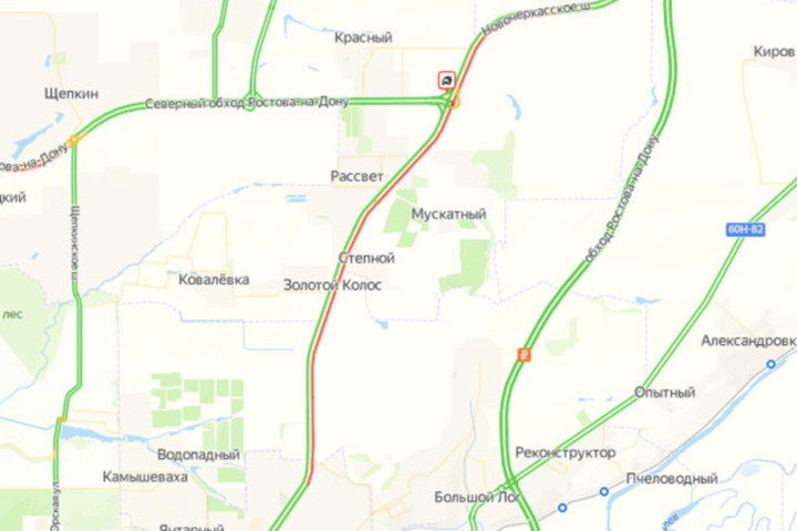 Пробки Ростов-на-Дону сейчас
