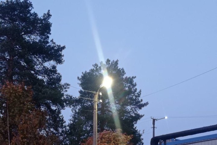 После прямого эфира в ЦУР Марий Эл в Звенигово заменили неработающие фонари