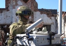 Спецназ Росгвардии в зоне СВО использует антидроновые ружья, способные электромагнитным импульсом подавить каналы управления украинскими беспилотниками
