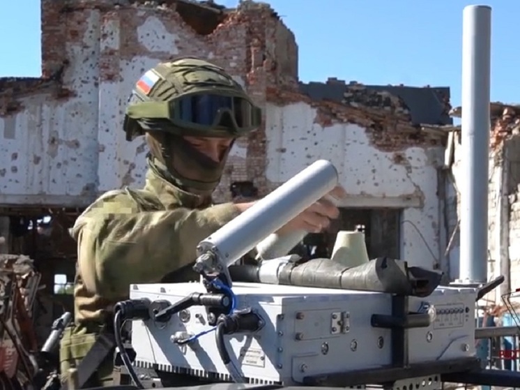 Росгвардия показала антидроновые ружья для борьбы с беспилотниками ВСУ