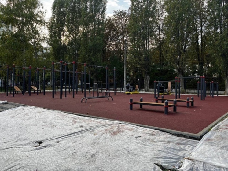 В Белгороде построили «умную» спортивную площадку за 27,8 млн рублей