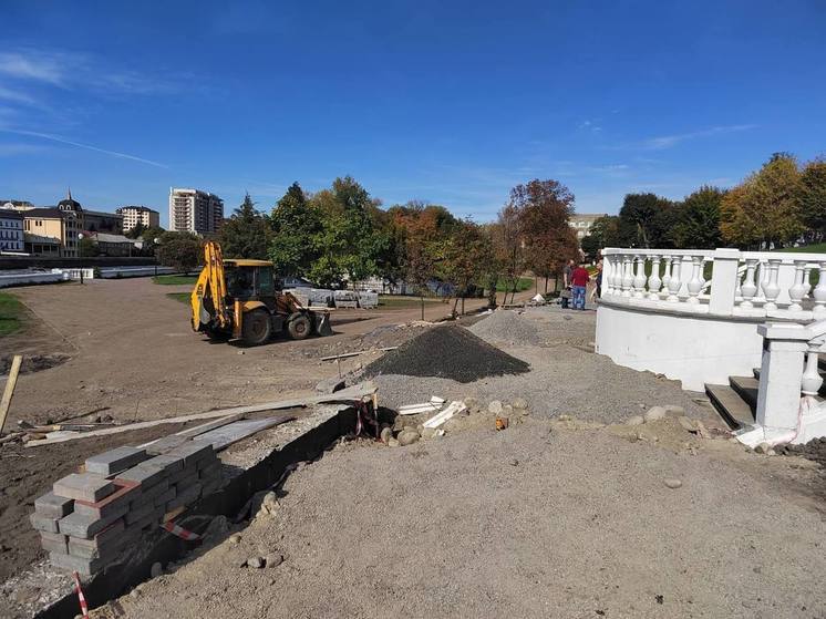 19 общественных зон приведут в порядок во Владикавказе до конца года