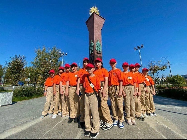 Серпуховская студентка поработала в военно-спортивном центре «Юный патриот»