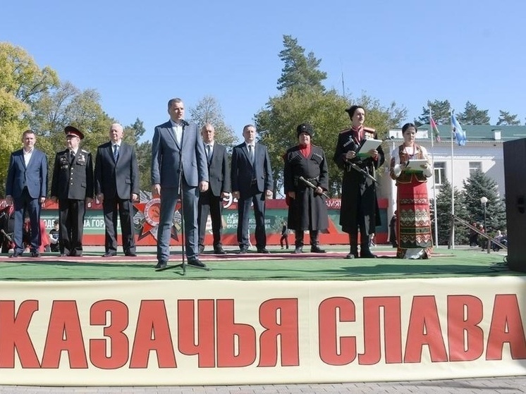 В Белореченске Майкопский казачий отдел отметил День кубанского казачества