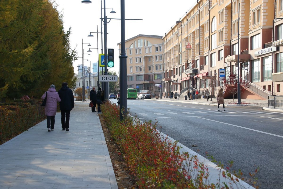 В тюмени открыли улицу. Рабочие Тюмень.