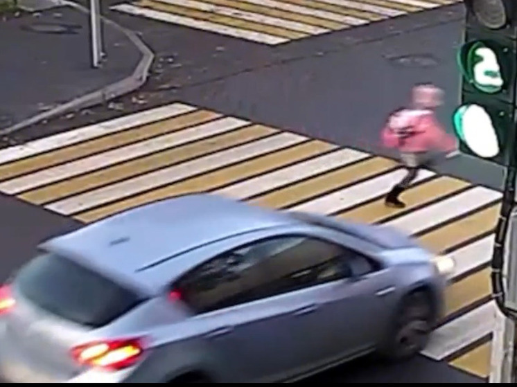 Выбежавшая на дорогу в Петрозаводске девочка чудом осталась жива