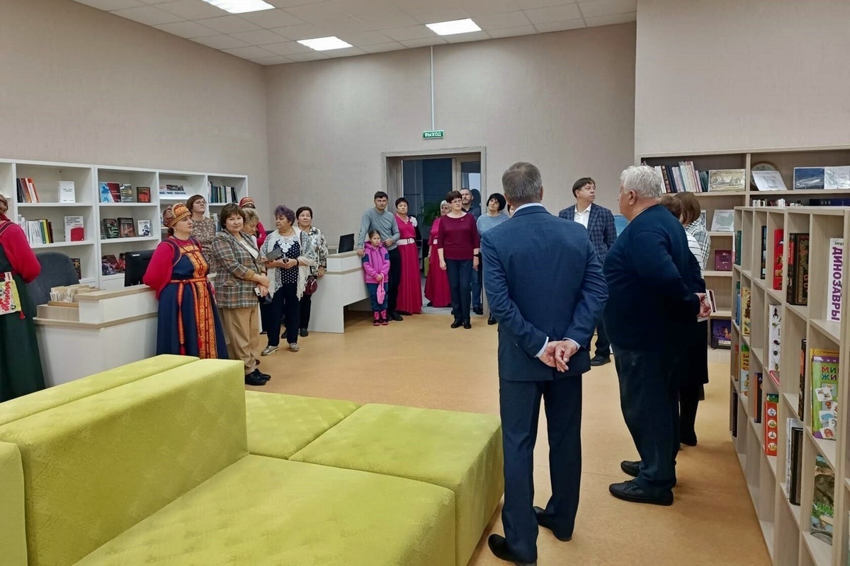 В Юрьев-Польском районе открылась вторая модельная библиотека
