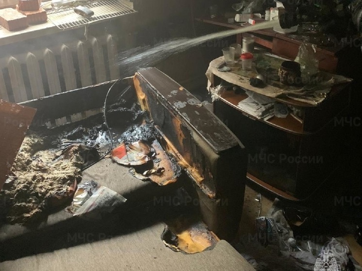 СК начал проверку по факту гибели на пожаре мужчины в Обнинске