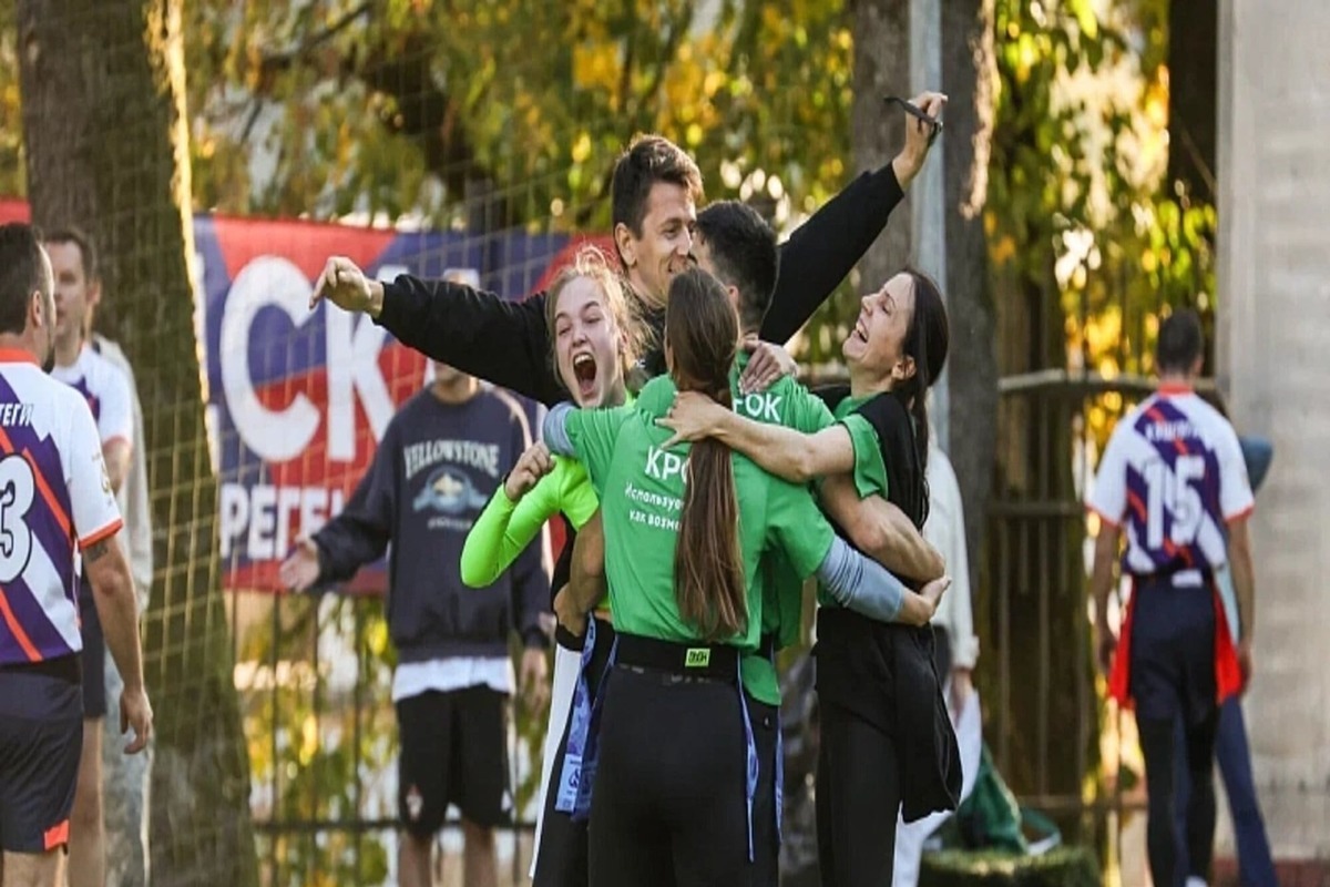 A tag rugby competition took place in Krasnaya Polyana