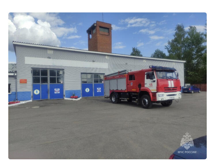 В Рославле  сгорел частный жилой дом