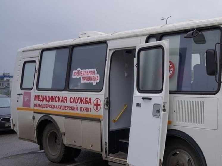 В Советском районе Орла дежурит мобильный пункт вакцинации против гриппа
