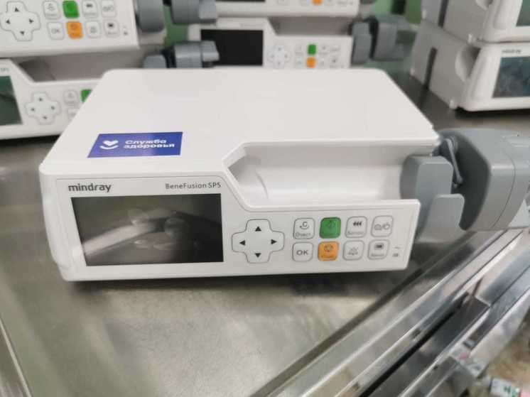 В больницу Надыма поступили новые шприцевые помпы для введения лекарств пациентам