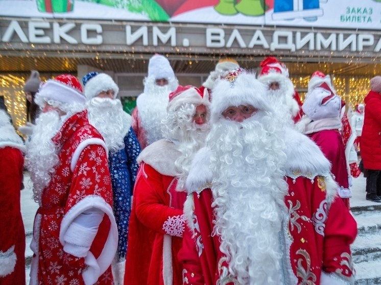В Новосибирске Деды Морозы открыли предзаказы на новогодние поздравления