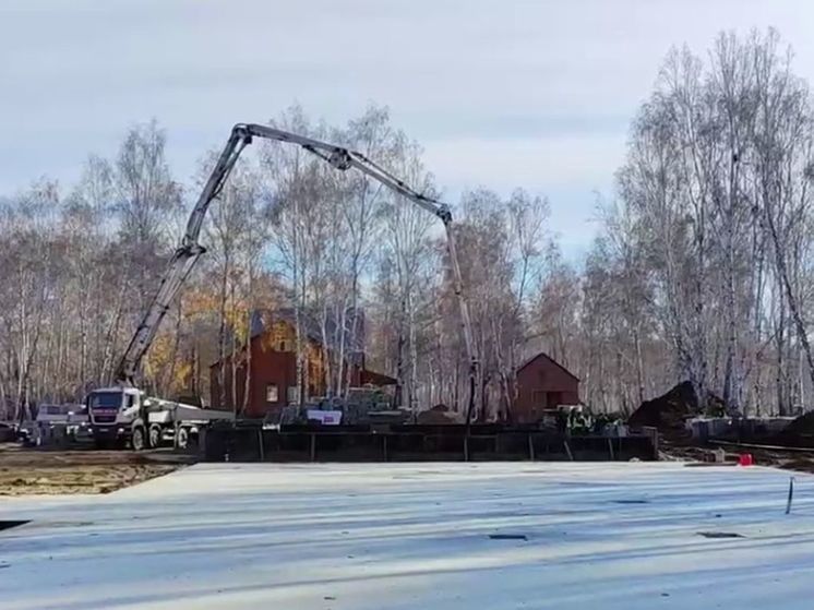 В Омской области начали возводить новые корпуса в лагере «Орлёнок»