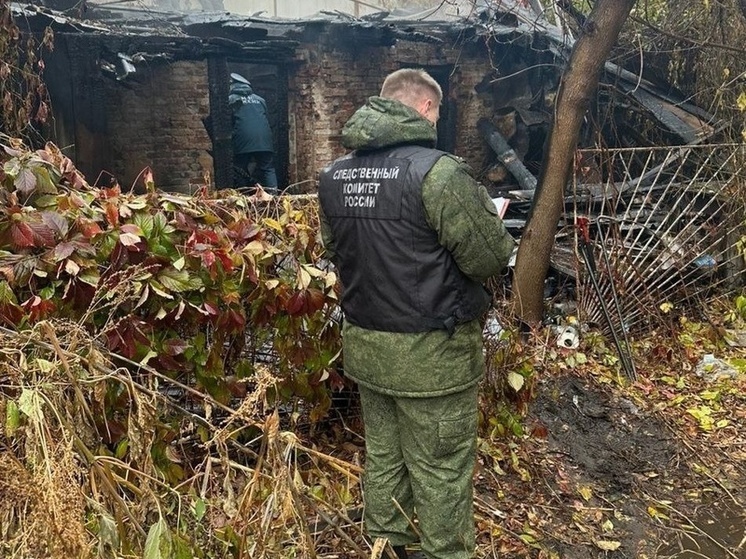 В Тамбове при пожаре погиб мужчина
