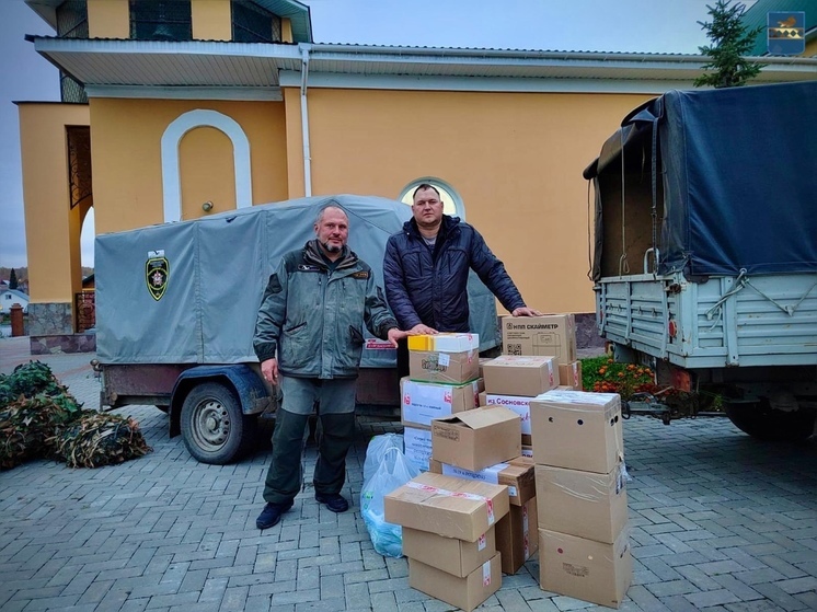 Поисковики с Ямала отвезли лекарства и продукты для госпиталя в ЛНР