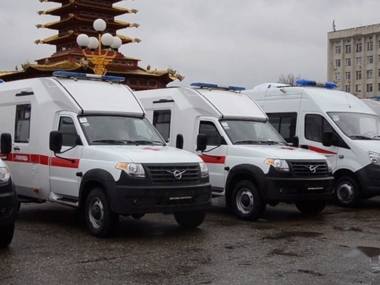 В Калмыкии пополнился автопарк «Скорой помощи»