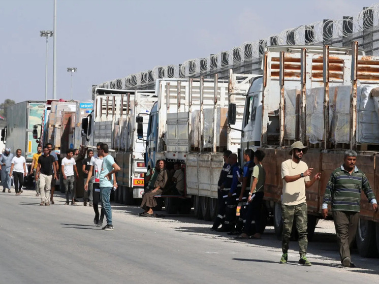 NYT: грузовики с гумпомощью для Газы не проверили на наличие оружия