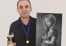 Забайкальский художник-портретист Владимир Ошмарин стал победителем  в международном конкурсе «Кубок России» в номинации «Изобразительное искусство» за карандашный рисунок «Милота»