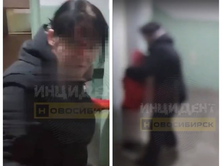 В Новосибирске жители пожаловались на пьяную женщину с разбитым лицом, кричащую на ребёнка
