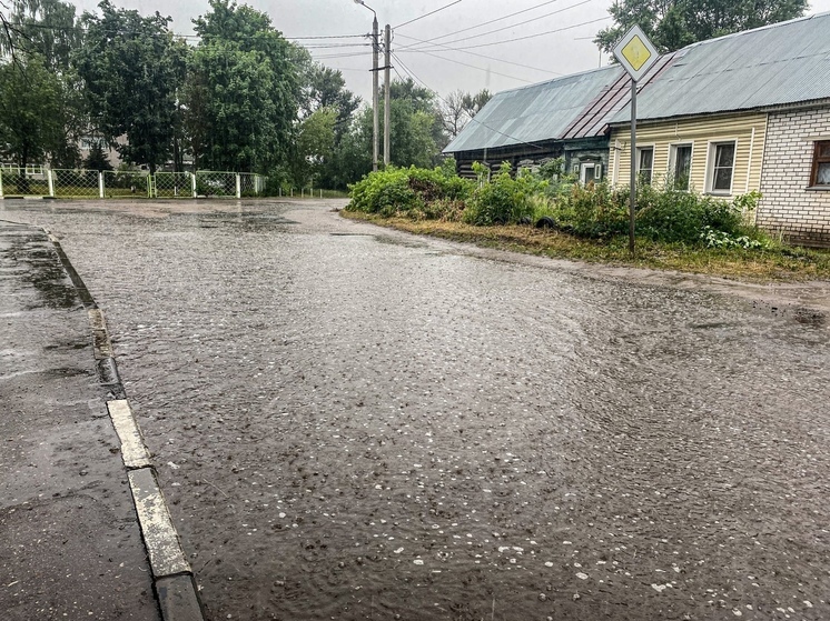 В понедельник в Тверской области пройдет сильный дождь