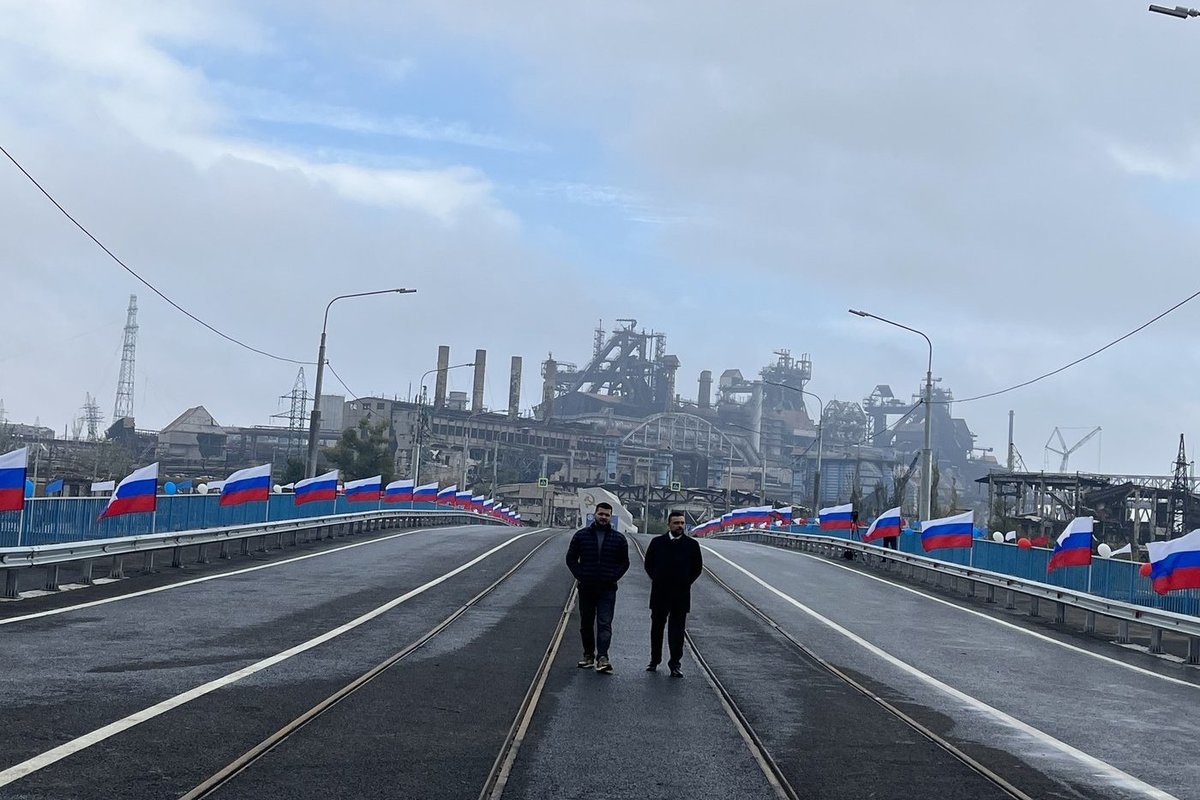 В открытии нового моста в Мариуполе куряне увидели судьбоносные знаки - МК  Черноземье