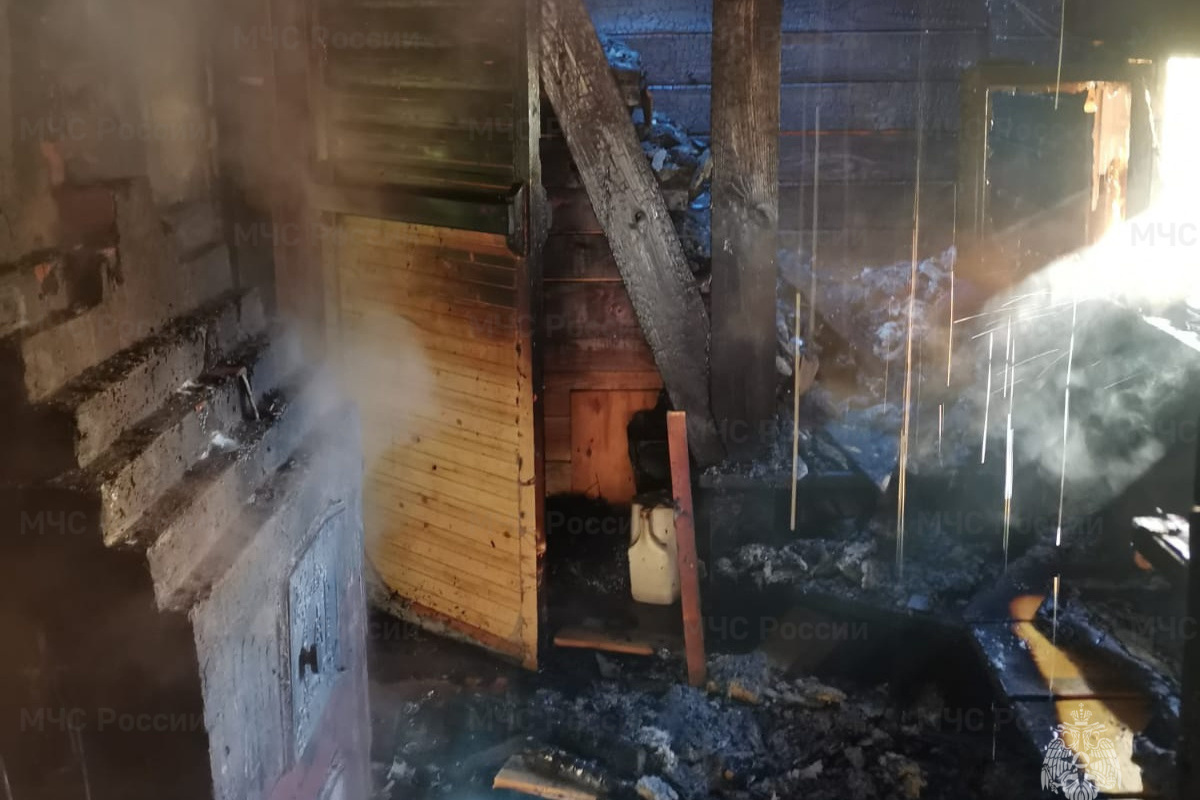 В Костромской области участились возгорания бань