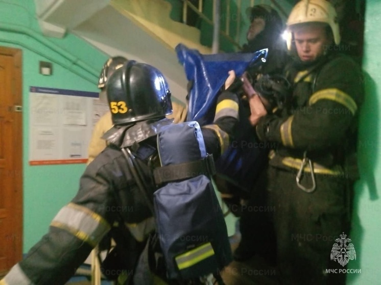 Во Владимире из огня вывели 20 человек