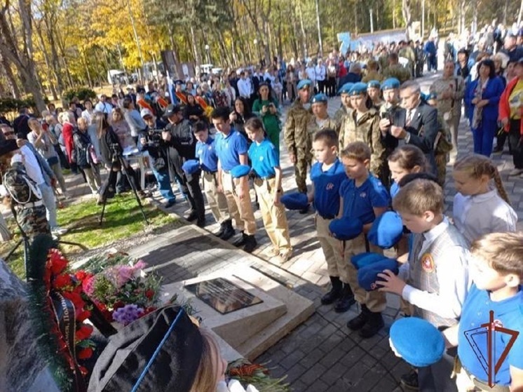 Оркестр Росгвардии принял участие в открытии памятника воинам-интернационалистам в Ессентуках