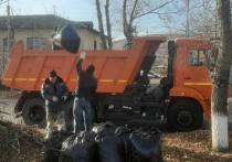 Собранный во время общегородского субботника мусор с улиц Читы уберут до 29 октября