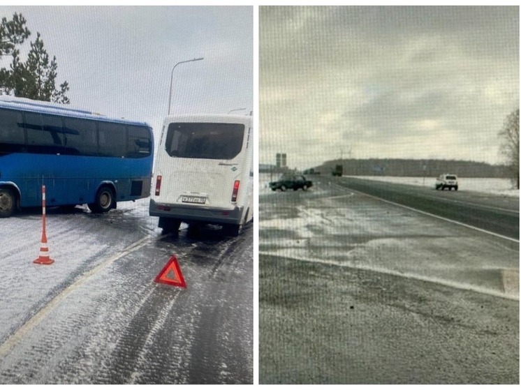 В Омской области за день 23 октября 6 человек пострадали в ДТП из-за гололеда