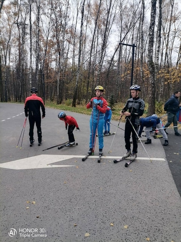 Лыжники Серпухова осваивают новые трассы
