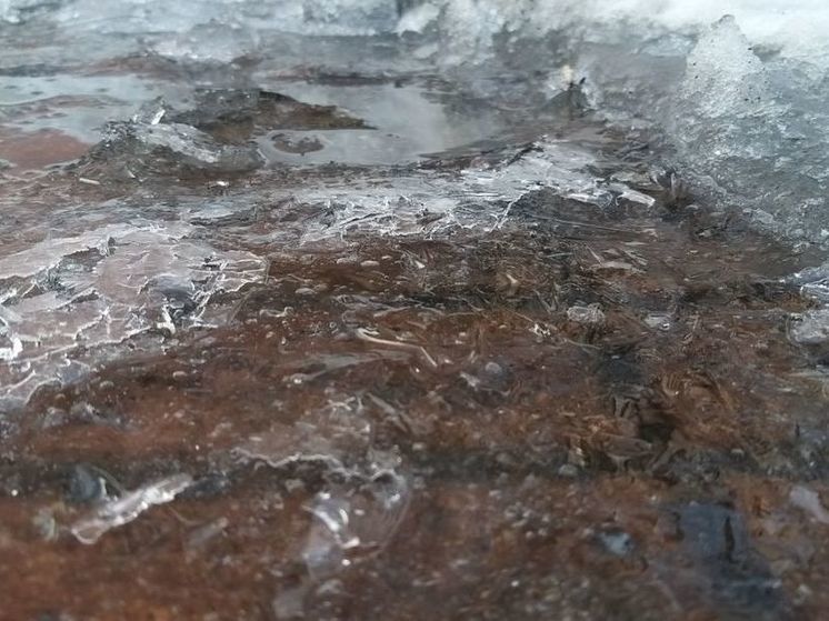 Ребенок провалился под лед в районе села Алакуртти