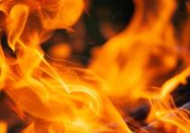 Ранним утром 24 октября в столице Бурятии загорелся утеплитель теплотрассы по улице Жердева