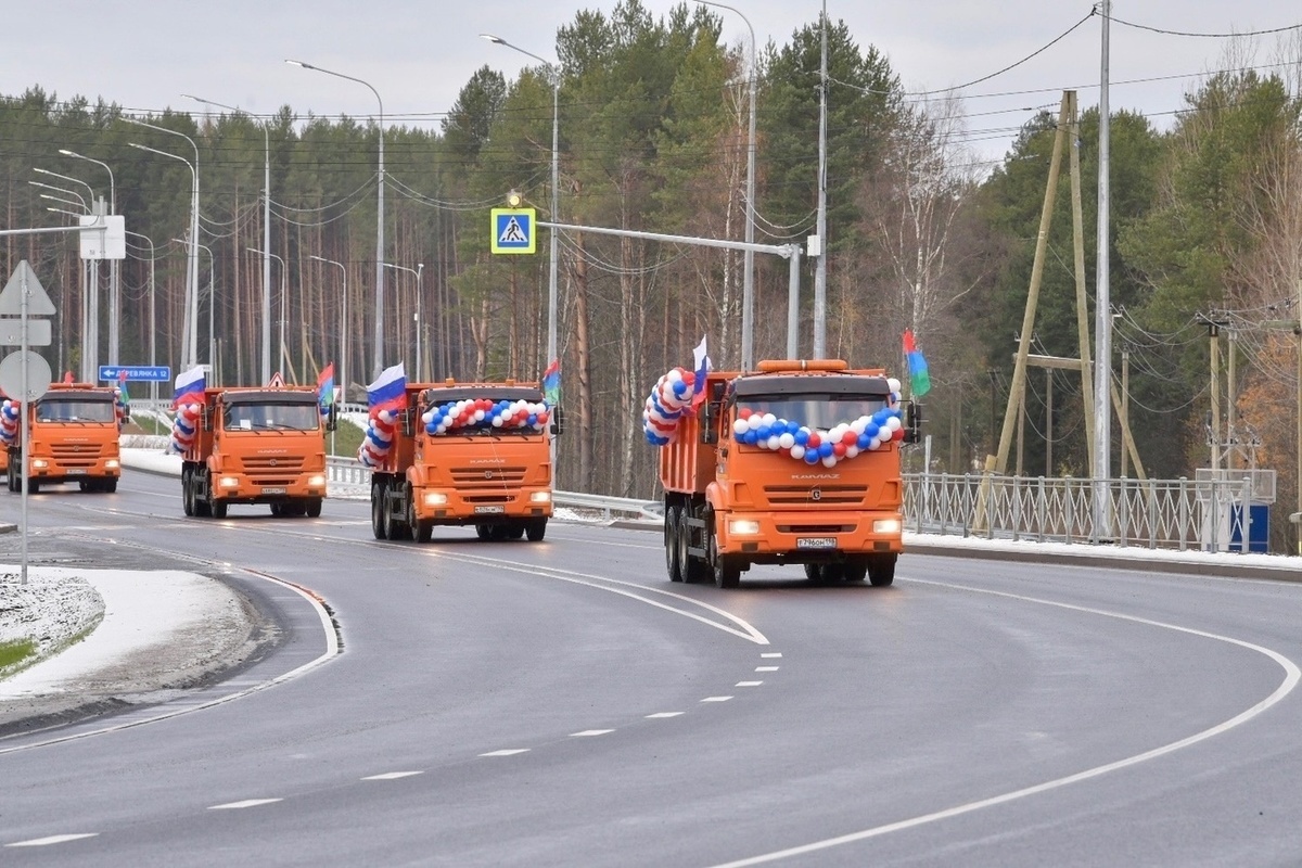 В Карелии после ремонта открыли два участка федеральной трассы А-215 в  Прионежском районе - МК Карелия