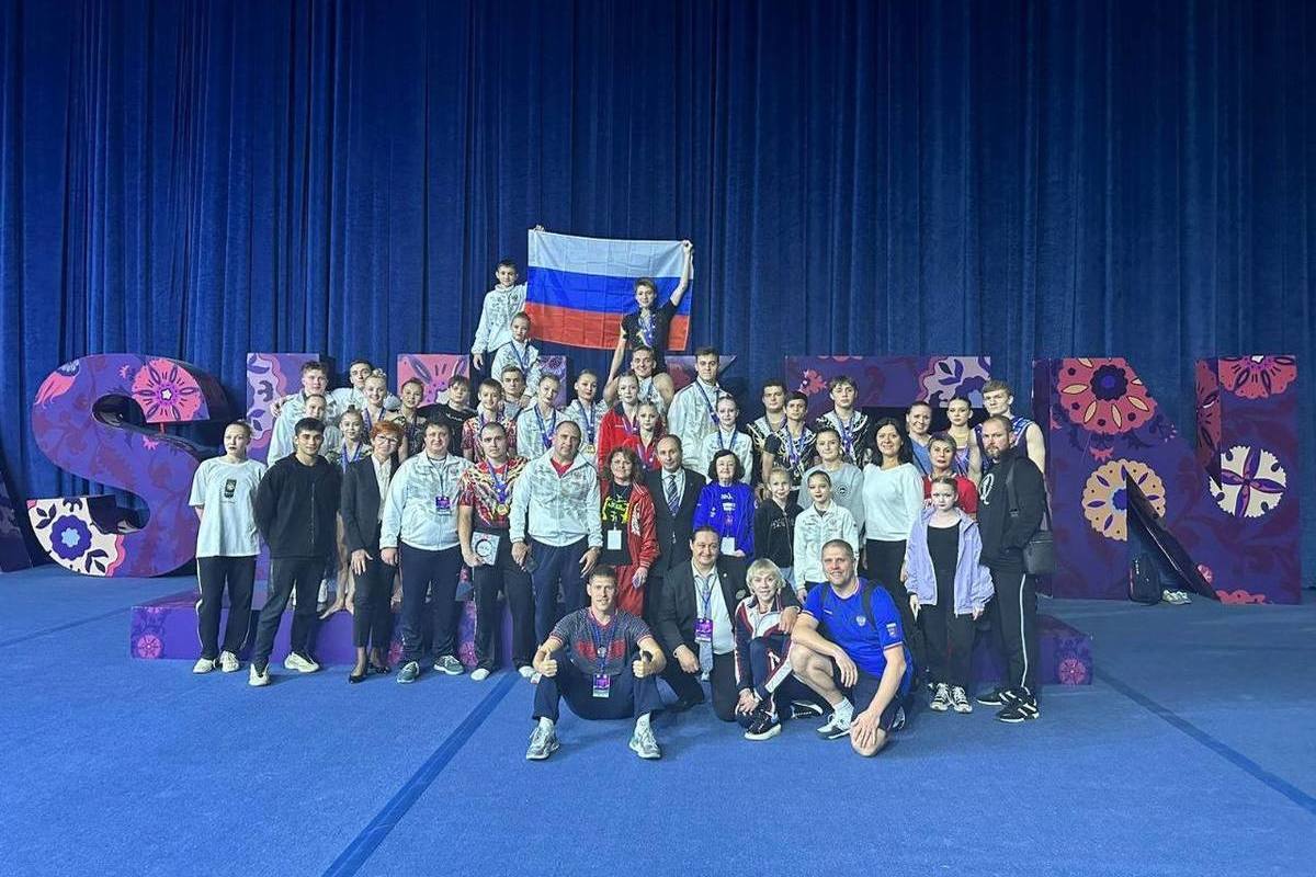 Krasnodar acrobats won gold at international competitions