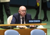 Постоянный представитель РФ при ООН Василий Небензя на заседании Совета безопасности заявил, что Москва составила альтернативный проект резолюции Совбеза по палестино-израильскому конфликту