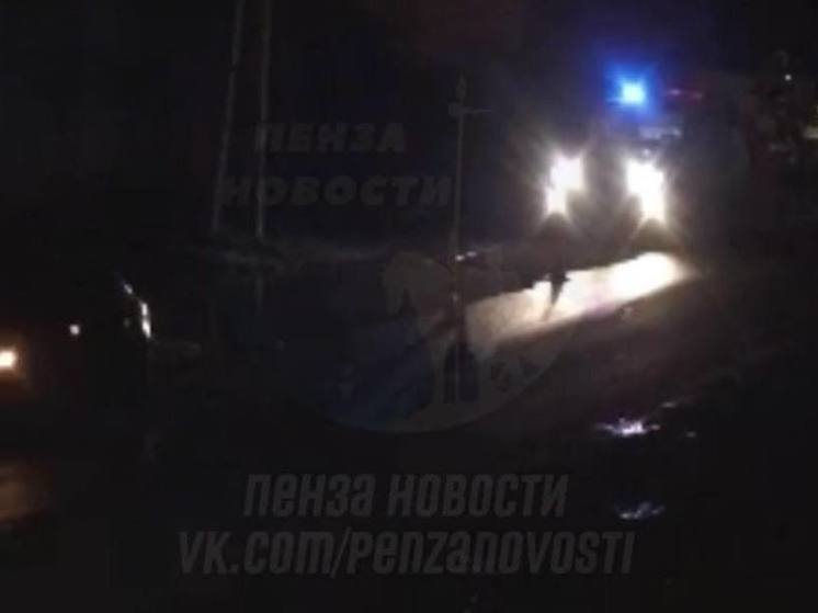 Под Пензой сбили пешехода, вынужденного выйти на проезжую часть
