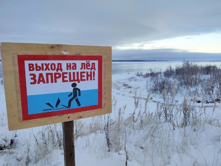 Жителей Самбурга призвали не выходить на опасный осенний лед