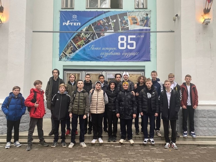 Старшеклассники Серпухова посетили известное предприятие