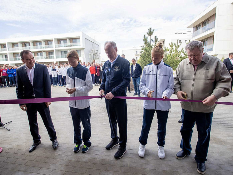 В крае открыли спорткомплекс «Волейград Арена» и «Аллею славы отечественного волейбола»